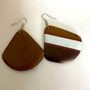 Wooden earring